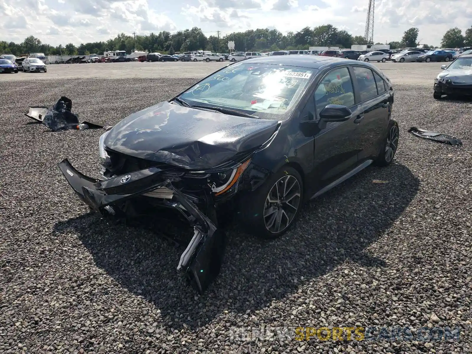 2 Photograph of a damaged car 5YFP4RCE1LP028270 TOYOTA COROLLA 2020