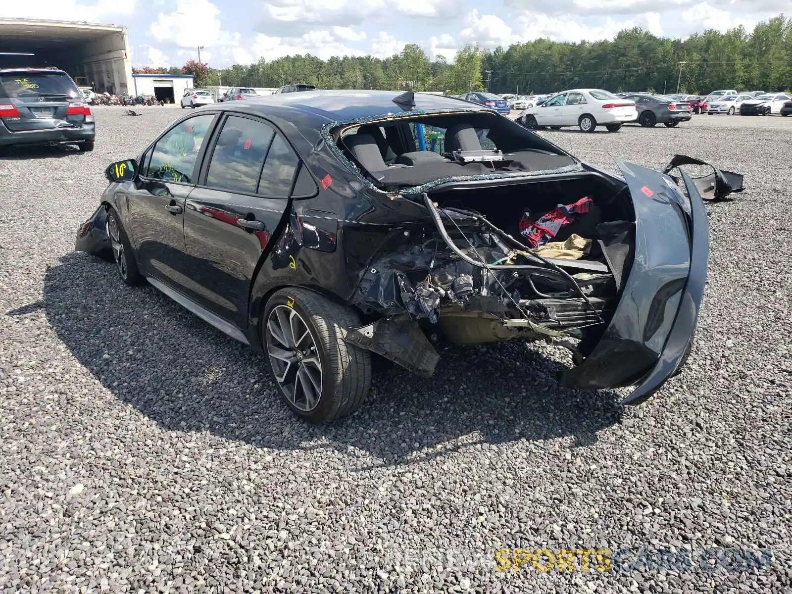 3 Photograph of a damaged car 5YFP4RCE1LP028270 TOYOTA COROLLA 2020