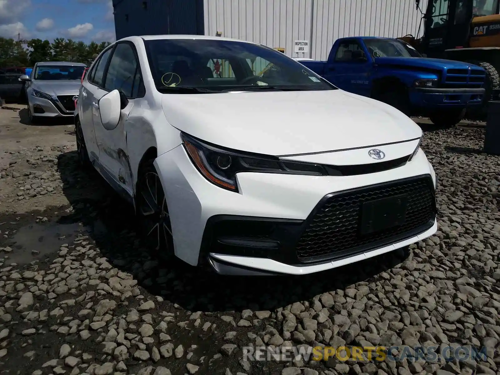 1 Photograph of a damaged car 5YFP4RCE1LP032853 TOYOTA COROLLA 2020