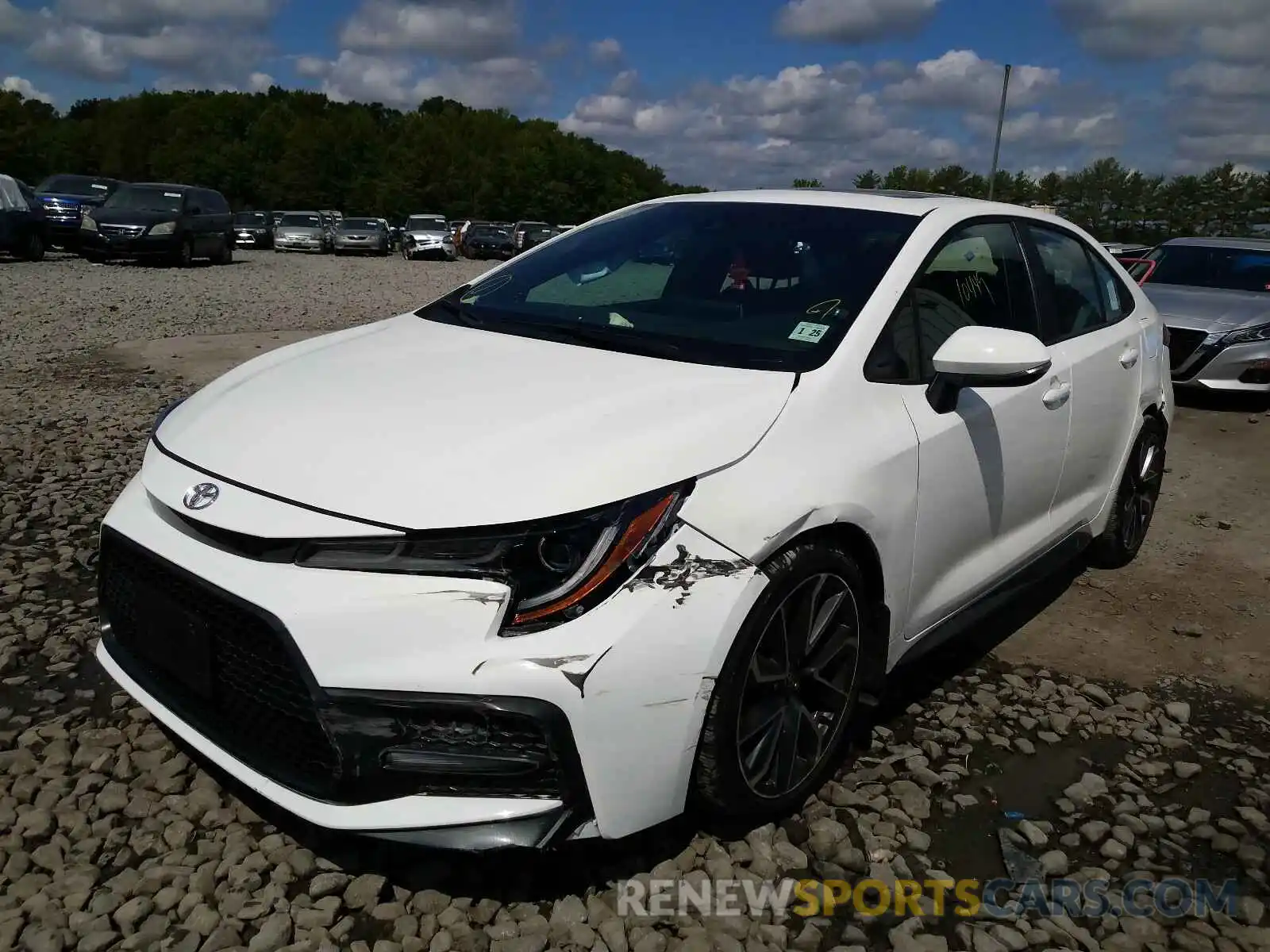 2 Photograph of a damaged car 5YFP4RCE1LP032853 TOYOTA COROLLA 2020