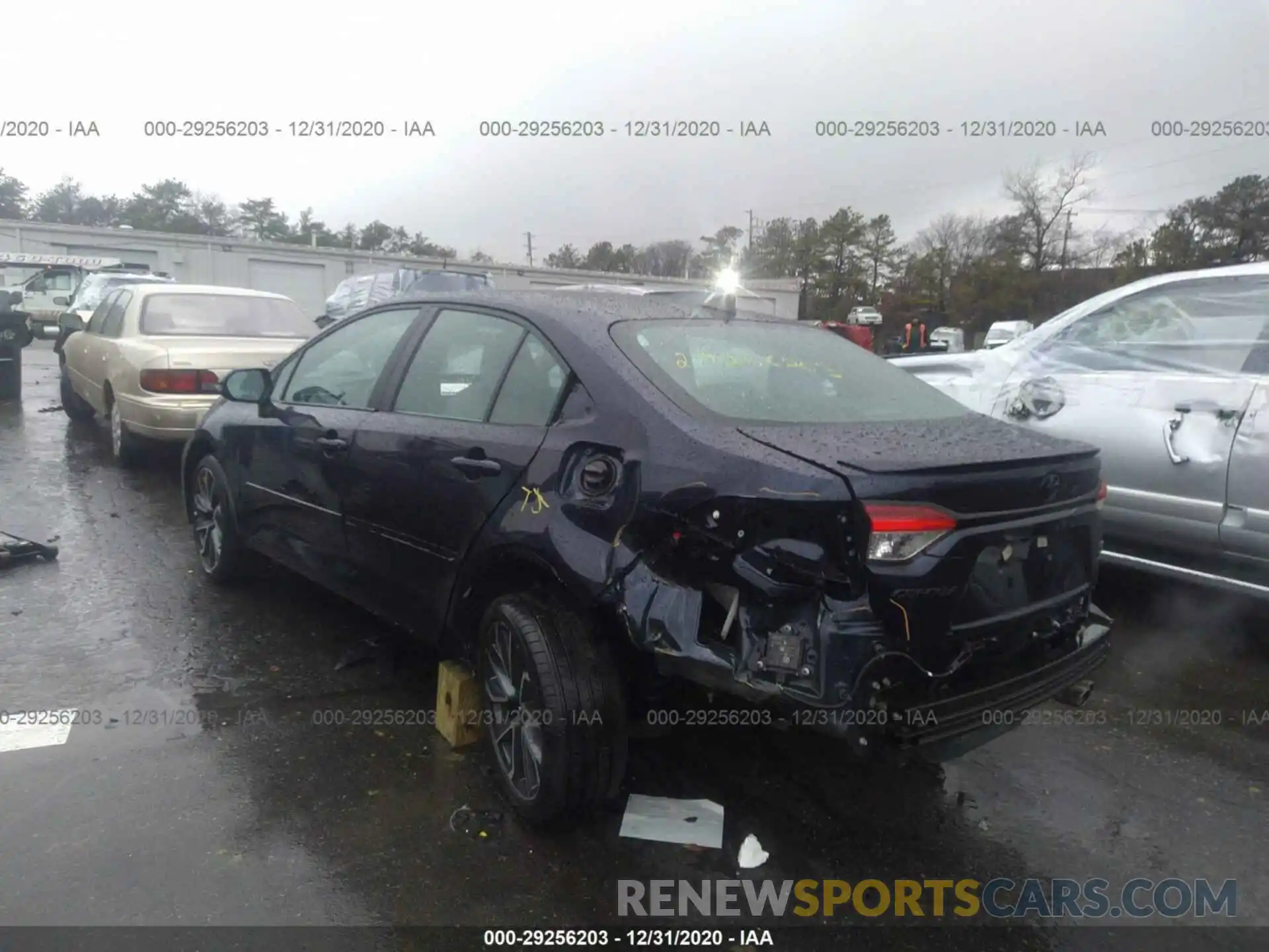 3 Фотография поврежденного автомобиля 5YFP4RCE1LP036059 TOYOTA COROLLA 2020