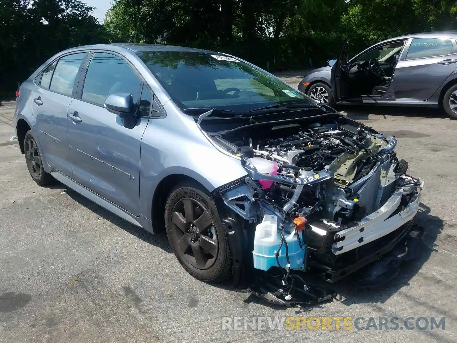 1 Photograph of a damaged car 5YFP4RCE1LP047854 TOYOTA COROLLA 2020