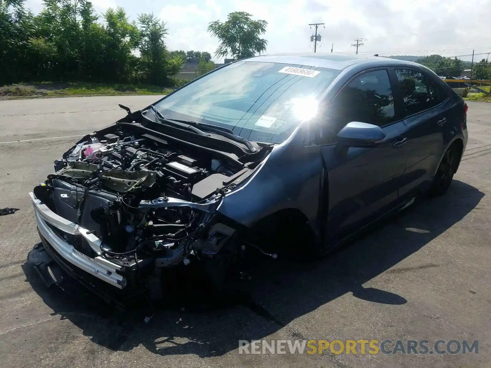 2 Photograph of a damaged car 5YFP4RCE1LP047854 TOYOTA COROLLA 2020