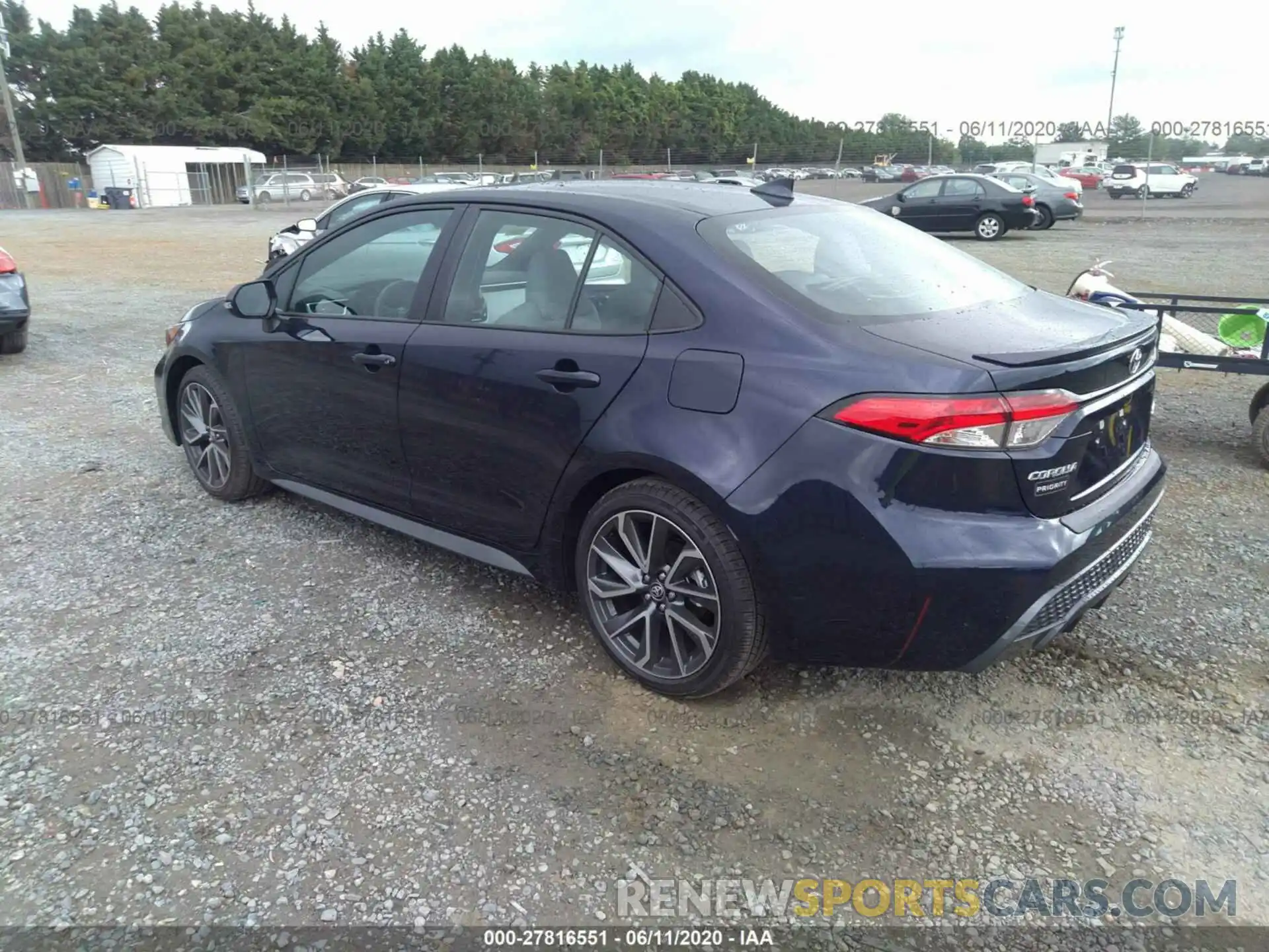 3 Photograph of a damaged car 5YFP4RCE1LP051628 TOYOTA COROLLA 2020