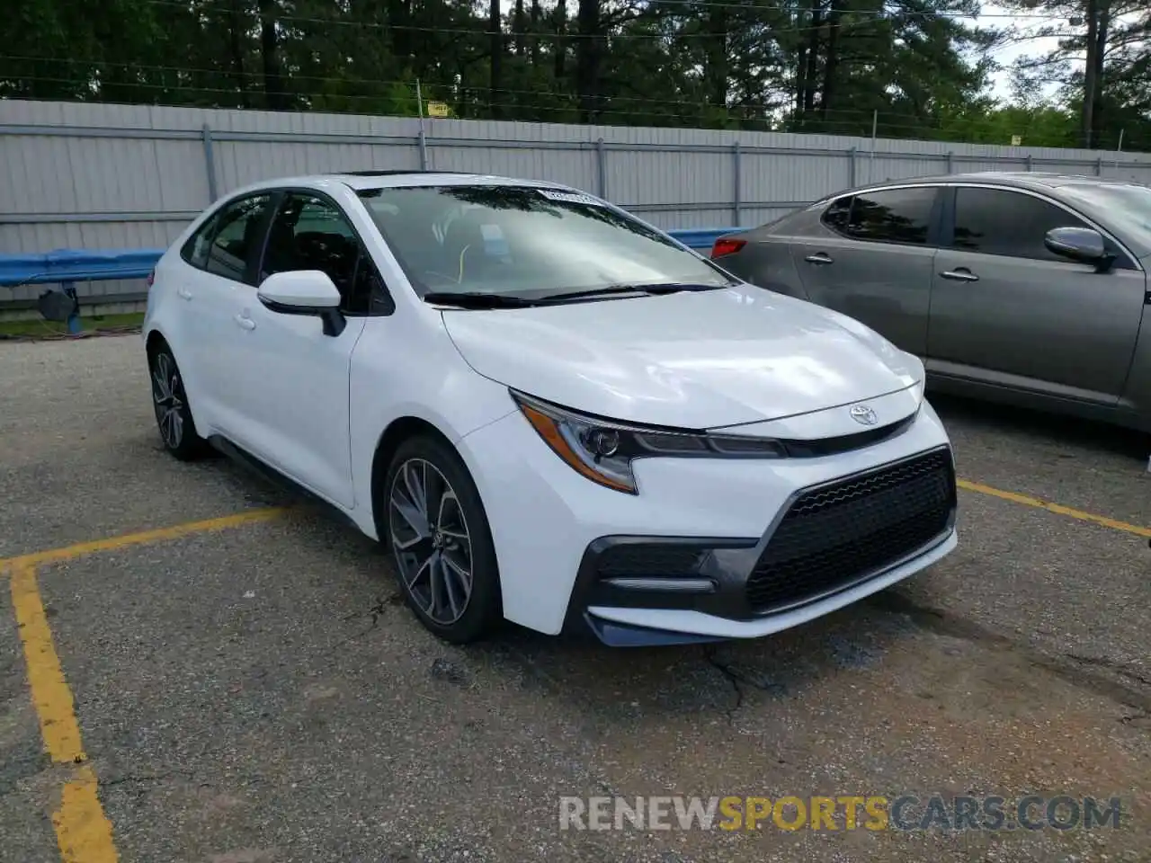 1 Photograph of a damaged car 5YFP4RCE1LP053430 TOYOTA COROLLA 2020