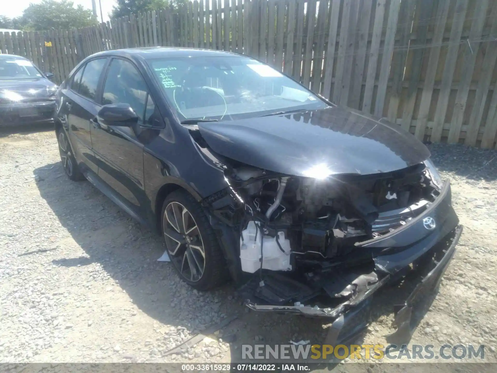 1 Photograph of a damaged car 5YFP4RCE2LP012014 TOYOTA COROLLA 2020