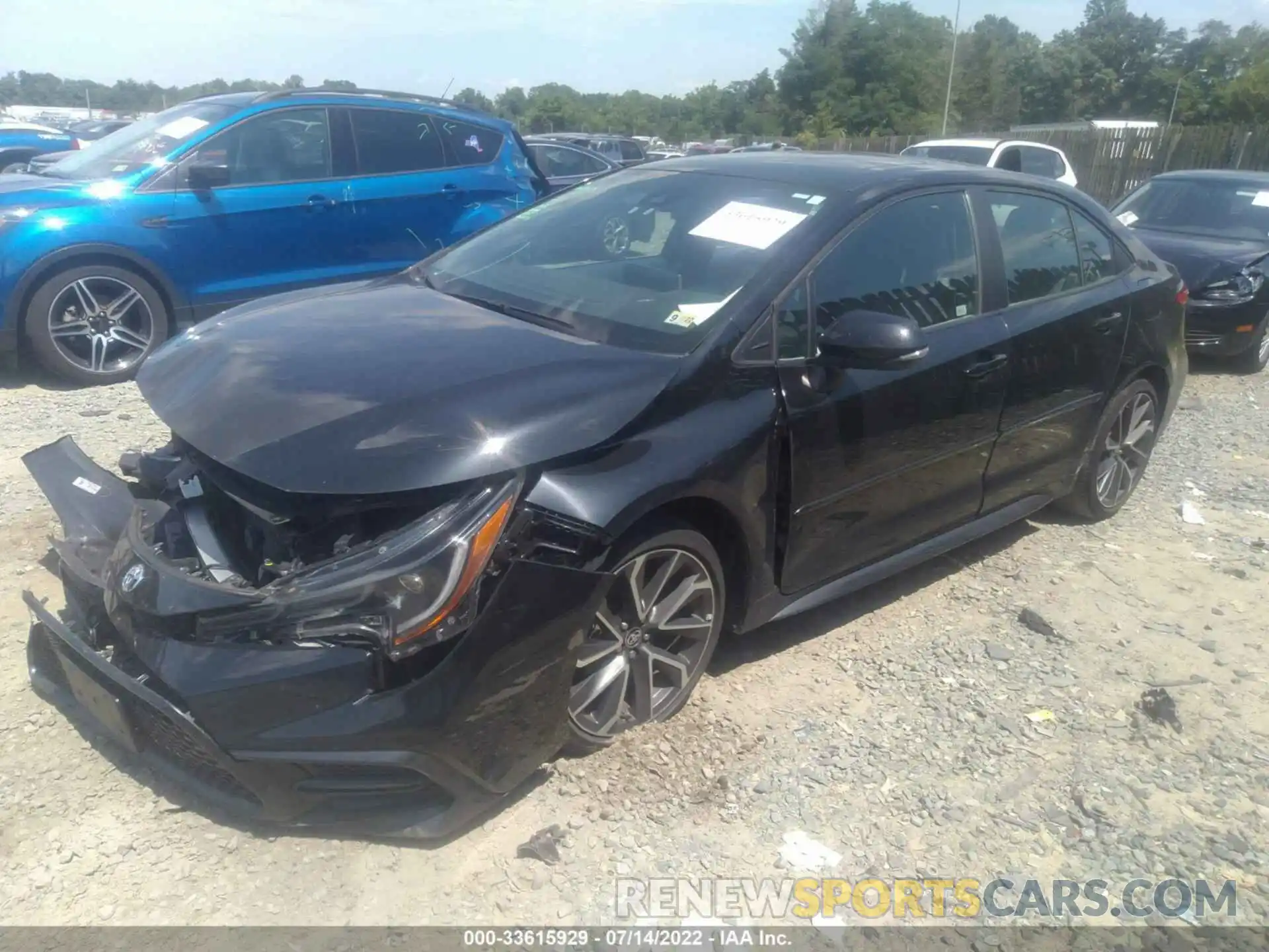 2 Photograph of a damaged car 5YFP4RCE2LP012014 TOYOTA COROLLA 2020