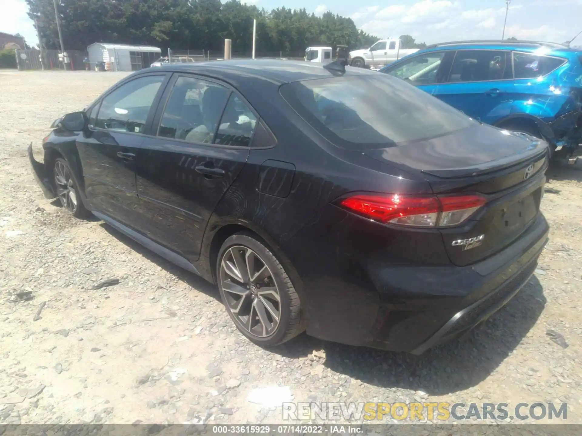 3 Photograph of a damaged car 5YFP4RCE2LP012014 TOYOTA COROLLA 2020