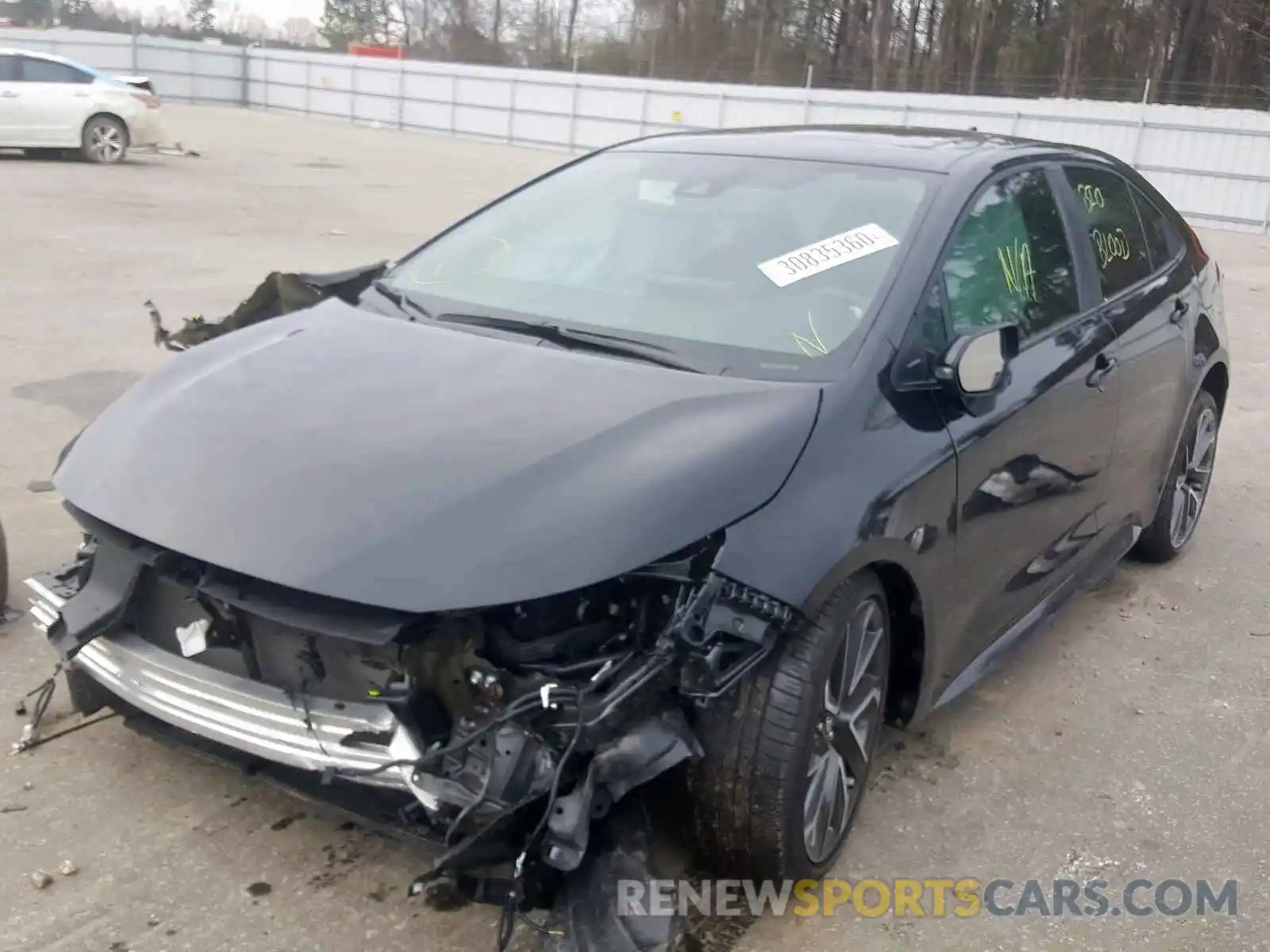 2 Photograph of a damaged car 5YFP4RCE2LP013714 TOYOTA COROLLA 2020