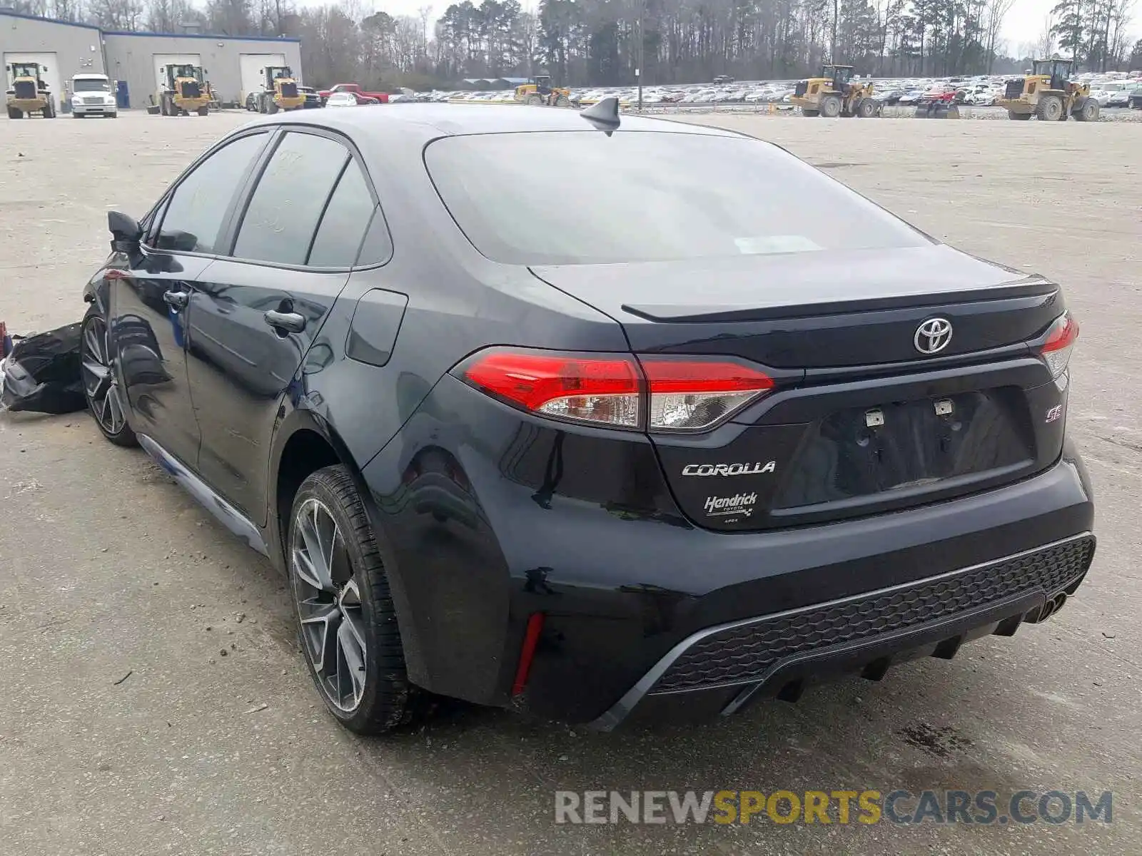 3 Photograph of a damaged car 5YFP4RCE2LP013714 TOYOTA COROLLA 2020