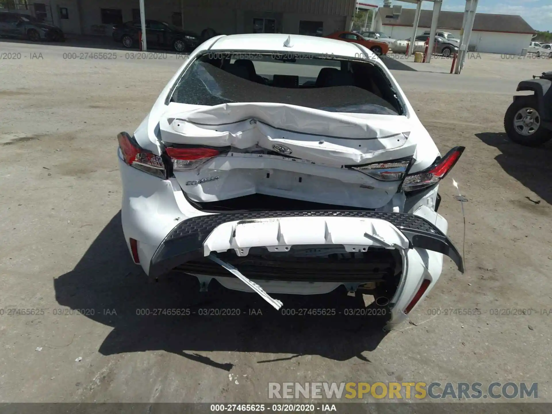 6 Photograph of a damaged car 5YFP4RCE2LP014068 TOYOTA COROLLA 2020