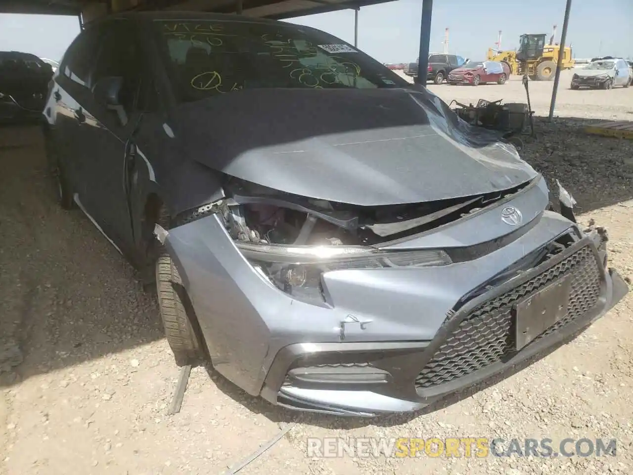 1 Photograph of a damaged car 5YFP4RCE2LP014863 TOYOTA COROLLA 2020