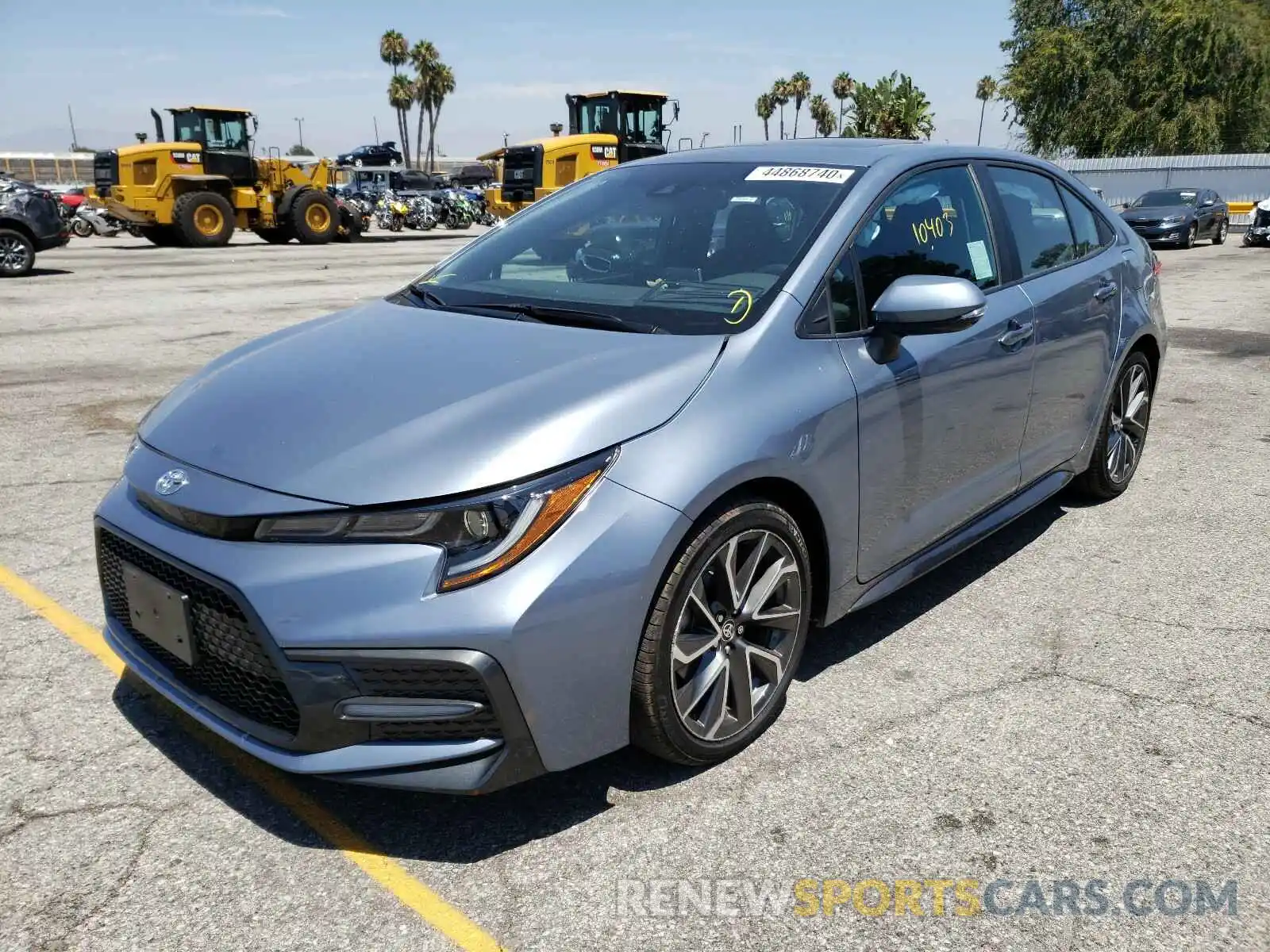 2 Photograph of a damaged car 5YFP4RCE2LP015107 TOYOTA COROLLA 2020