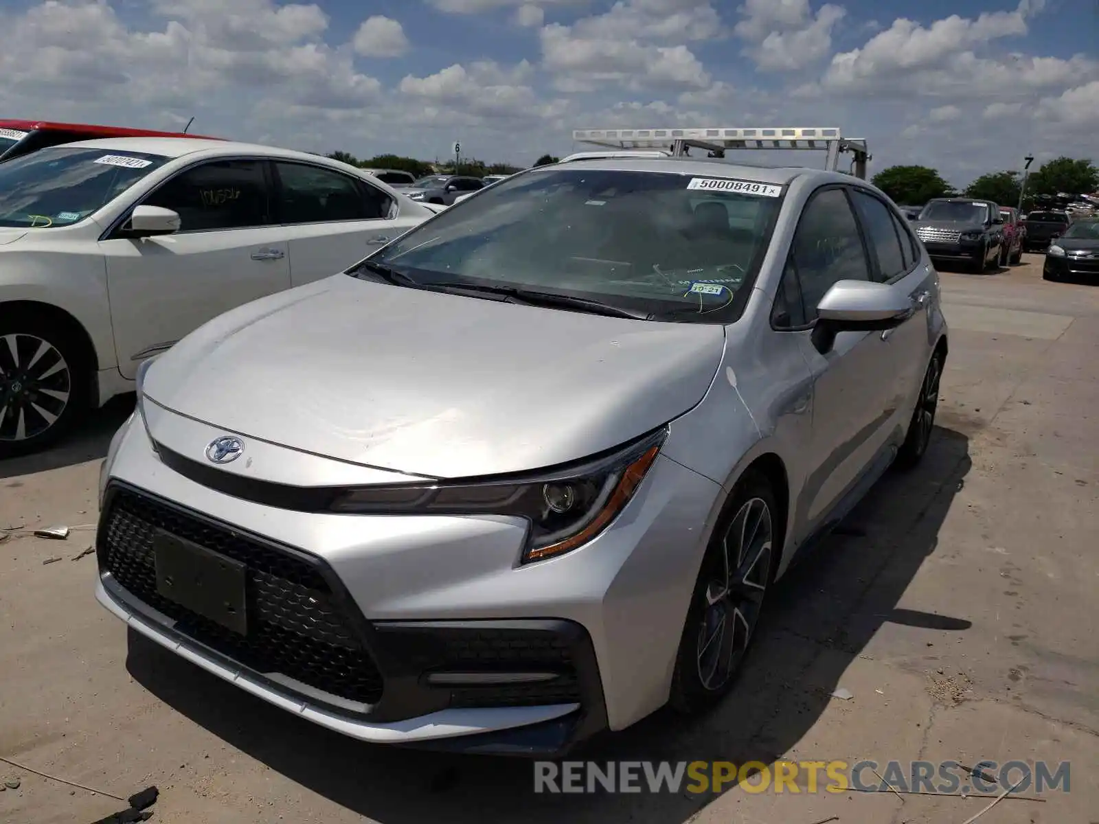 2 Photograph of a damaged car 5YFP4RCE2LP020162 TOYOTA COROLLA 2020