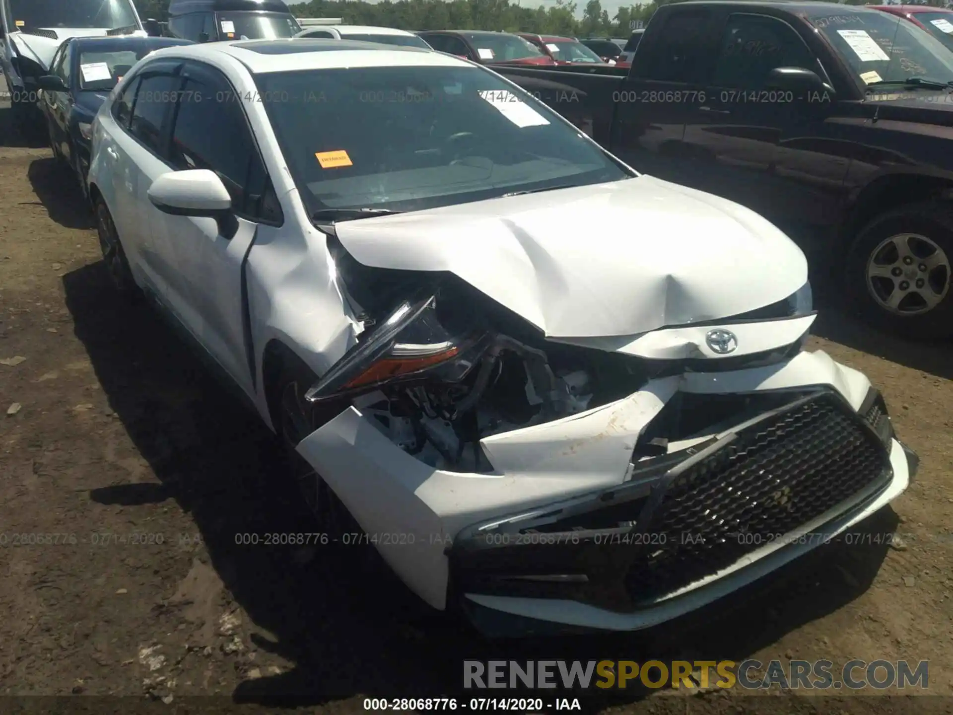 6 Photograph of a damaged car 5YFP4RCE2LP022395 TOYOTA COROLLA 2020