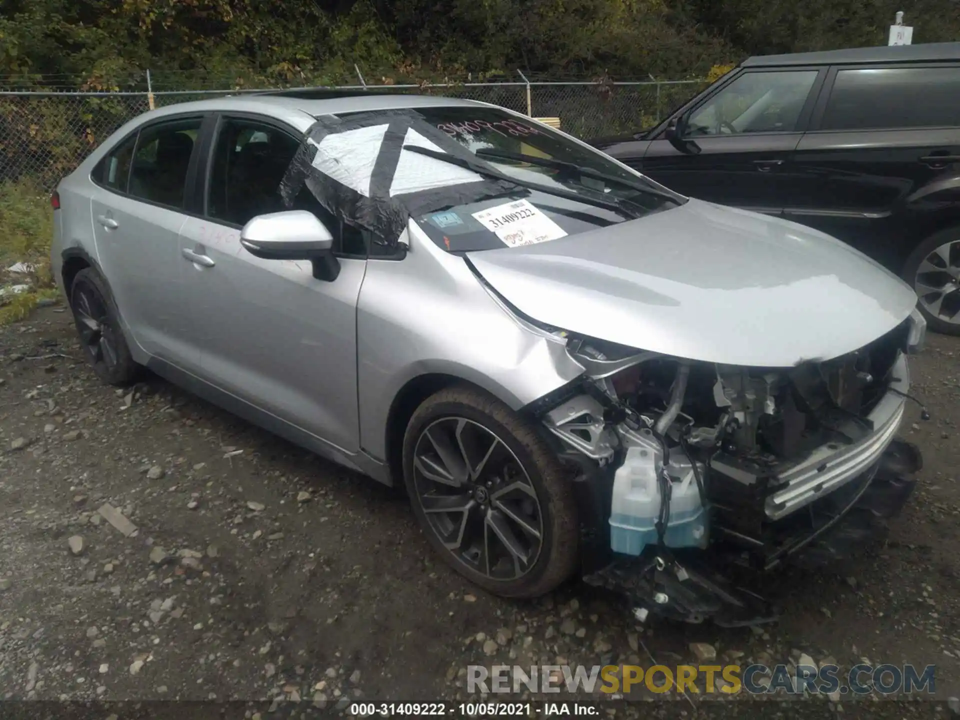 1 Photograph of a damaged car 5YFP4RCE2LP024423 TOYOTA COROLLA 2020