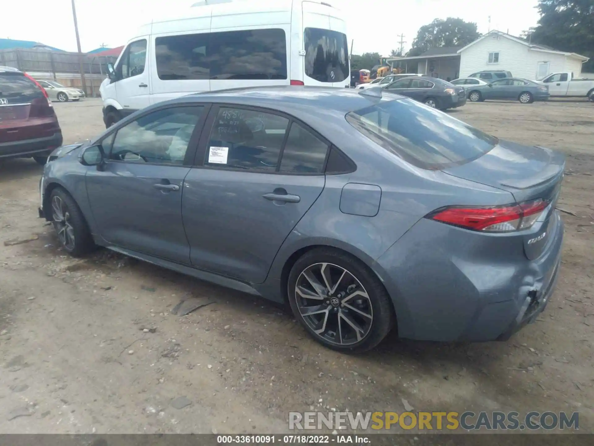 3 Photograph of a damaged car 5YFP4RCE2LP025457 TOYOTA COROLLA 2020