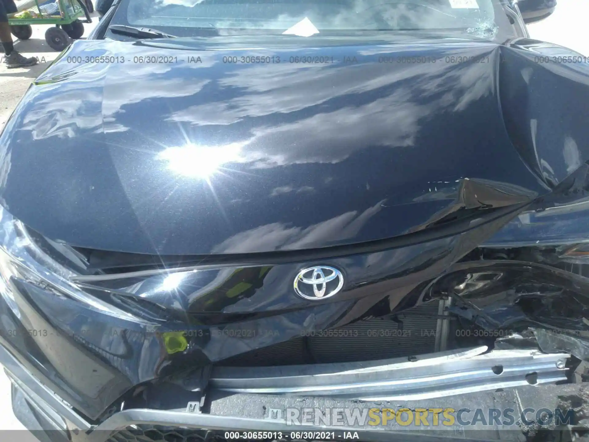 10 Photograph of a damaged car 5YFP4RCE2LP027175 TOYOTA COROLLA 2020