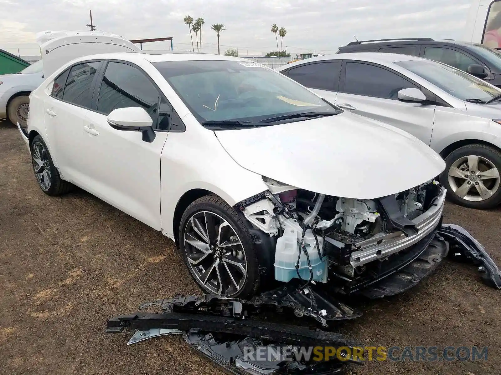 1 Photograph of a damaged car 5YFP4RCE3LP004312 TOYOTA COROLLA 2020