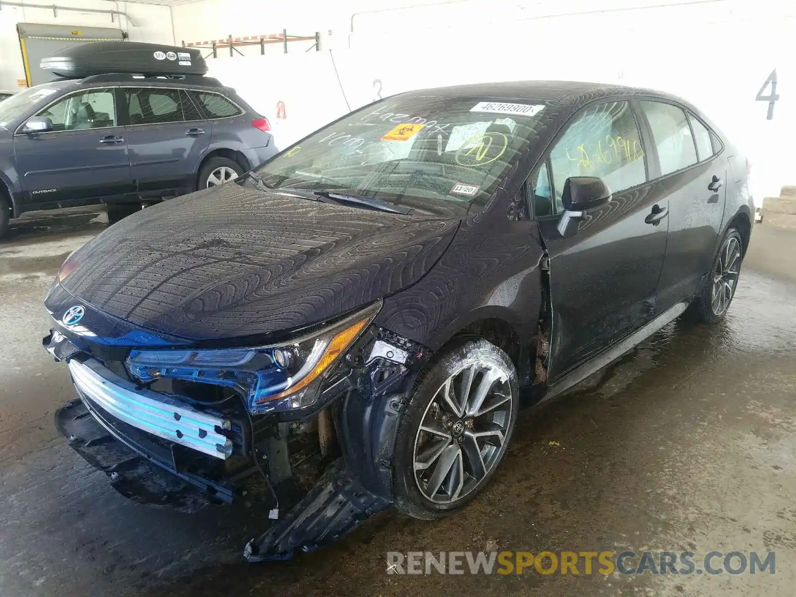 2 Photograph of a damaged car 5YFP4RCE3LP004794 TOYOTA COROLLA 2020