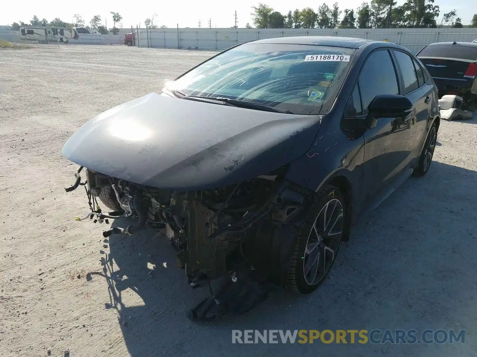 2 Photograph of a damaged car 5YFP4RCE3LP007761 TOYOTA COROLLA 2020