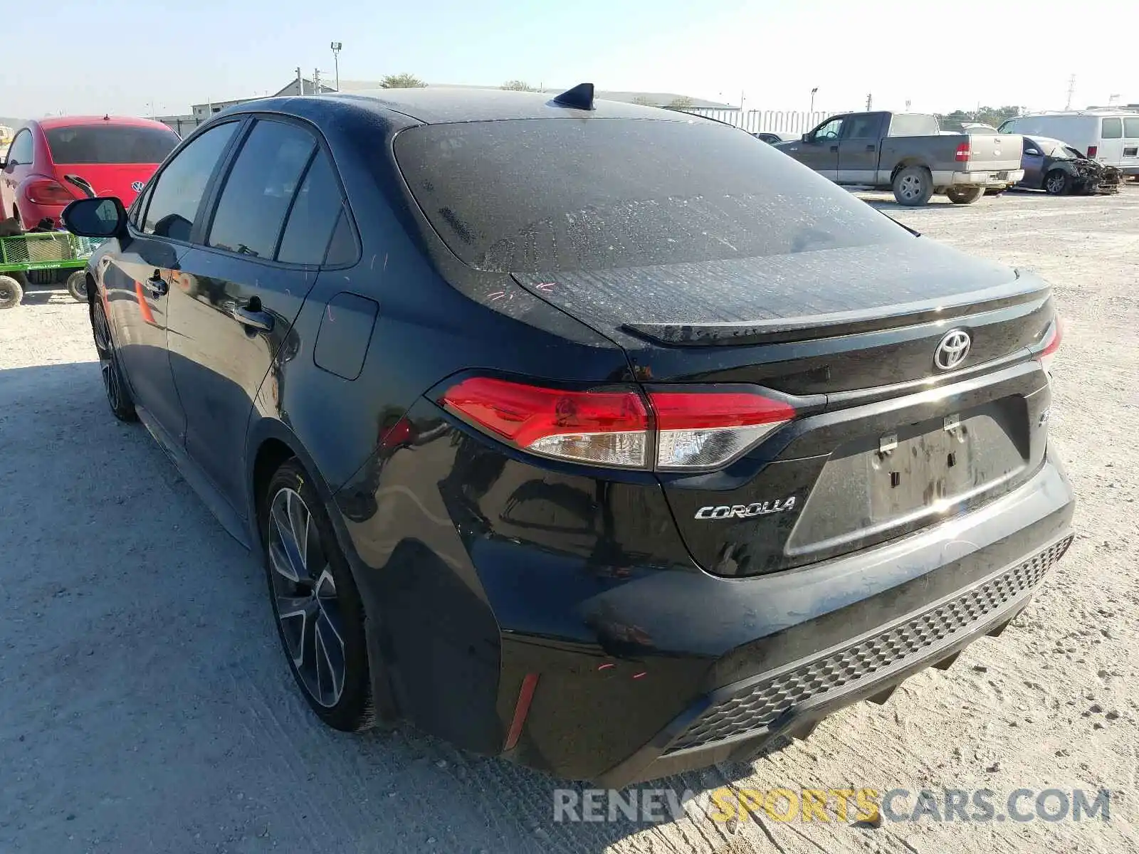 3 Photograph of a damaged car 5YFP4RCE3LP007761 TOYOTA COROLLA 2020