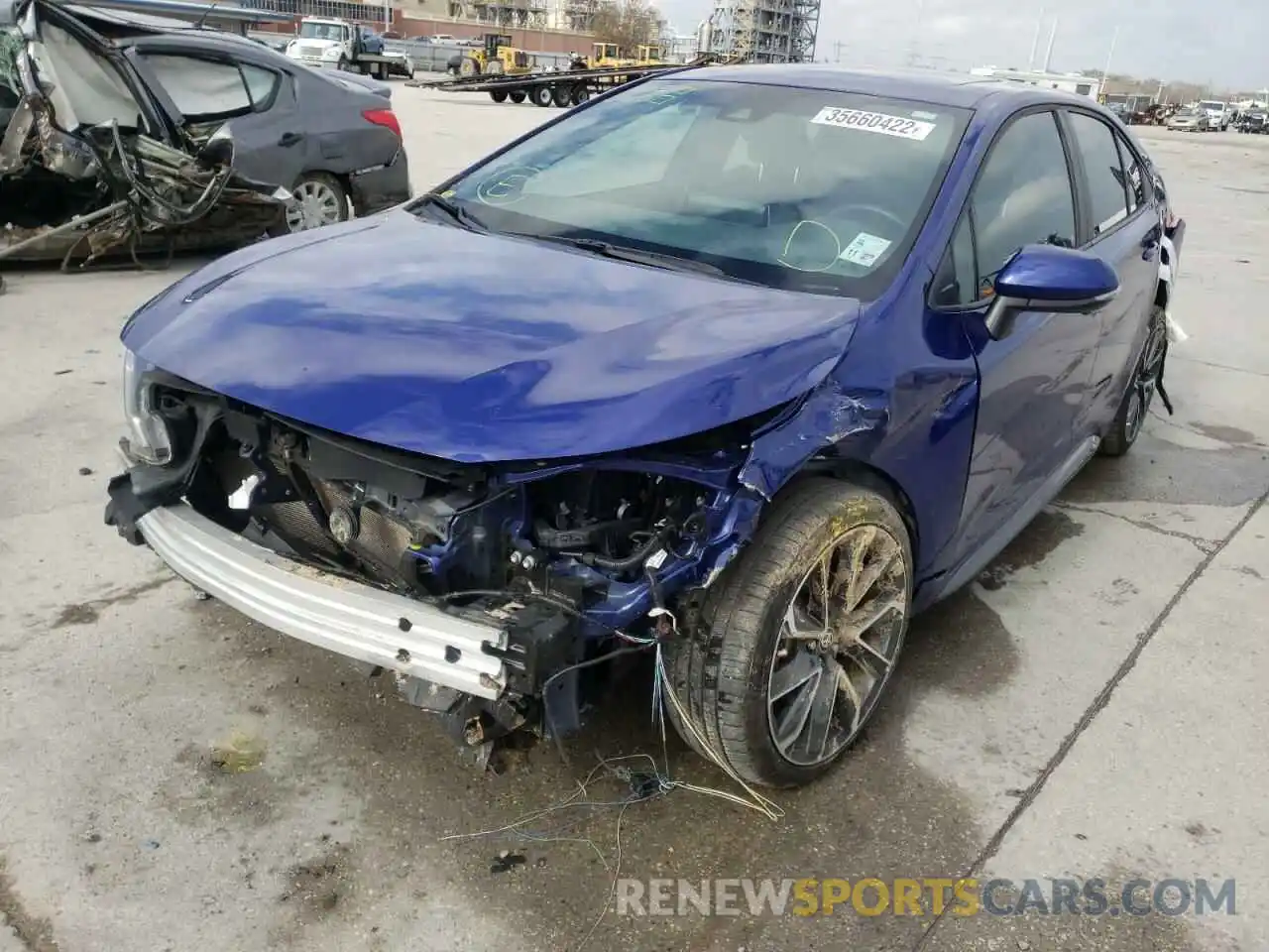 2 Photograph of a damaged car 5YFP4RCE3LP012118 TOYOTA COROLLA 2020