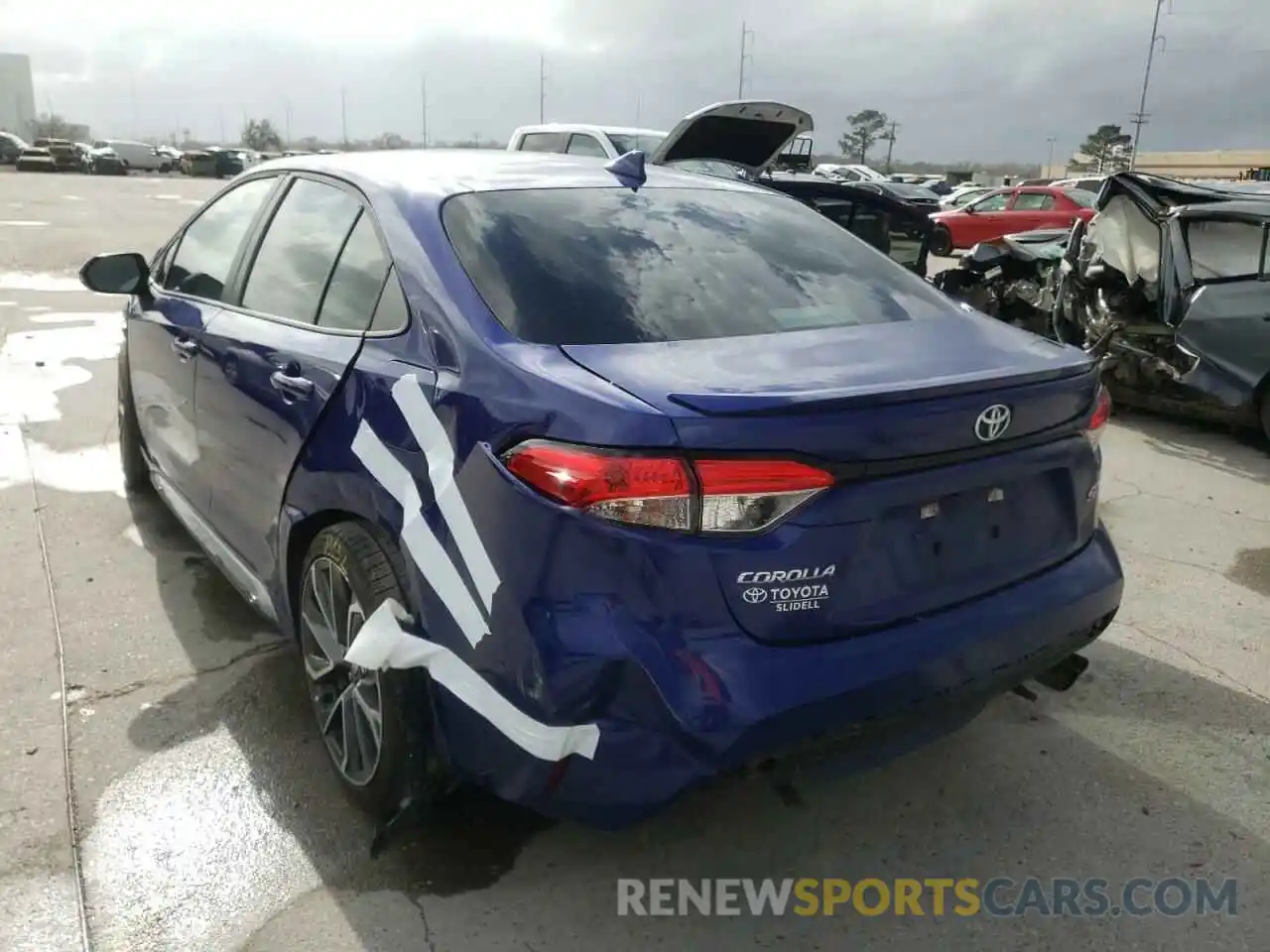 3 Photograph of a damaged car 5YFP4RCE3LP012118 TOYOTA COROLLA 2020