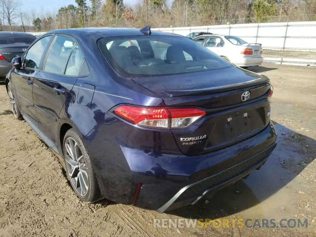 3 Photograph of a damaged car 5YFP4RCE3LP012300 TOYOTA COROLLA 2020