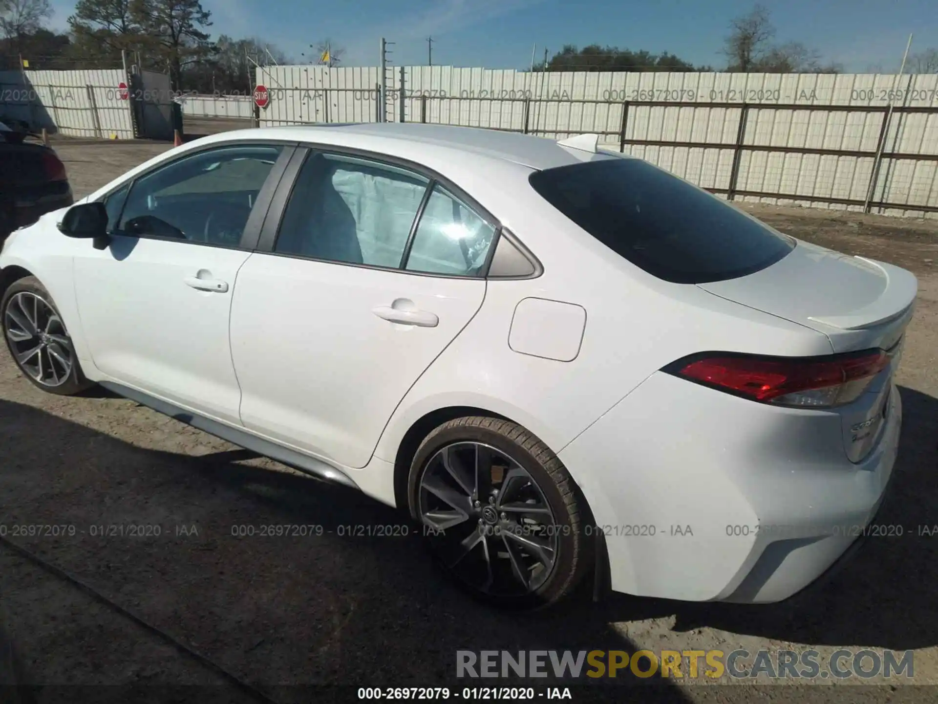 3 Photograph of a damaged car 5YFP4RCE3LP021269 TOYOTA COROLLA 2020