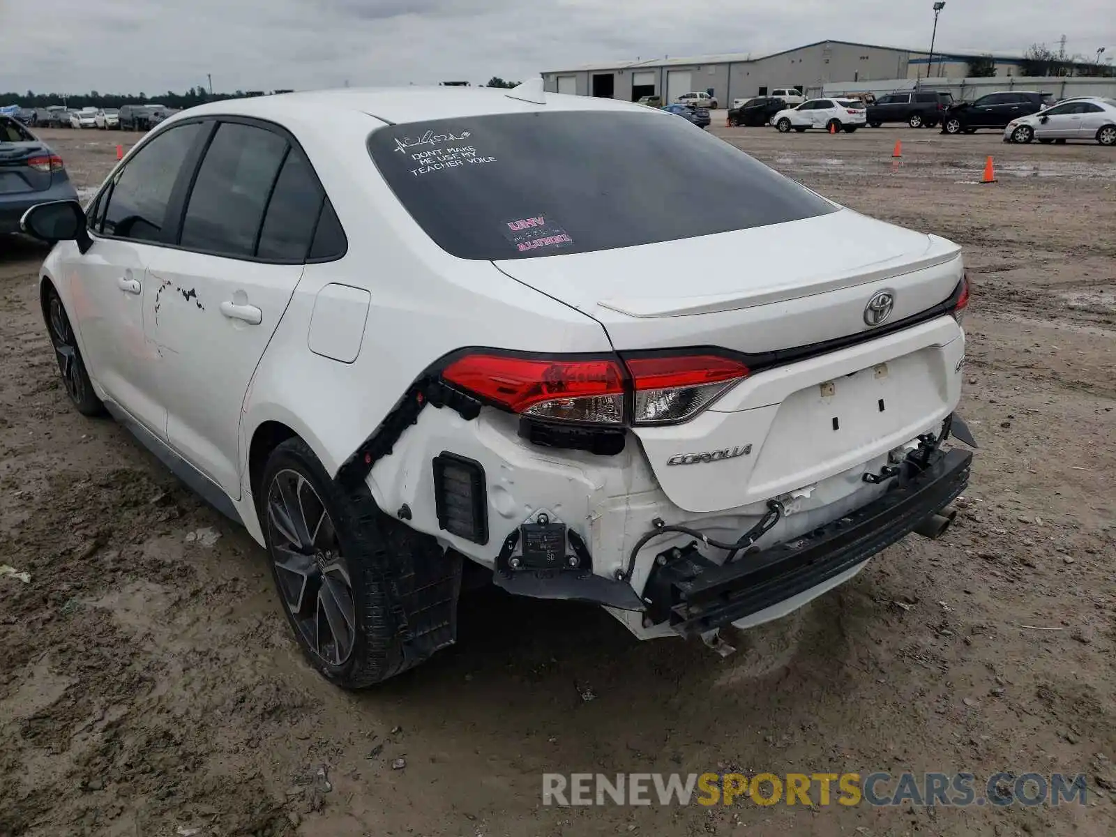 3 Photograph of a damaged car 5YFP4RCE3LP024155 TOYOTA COROLLA 2020