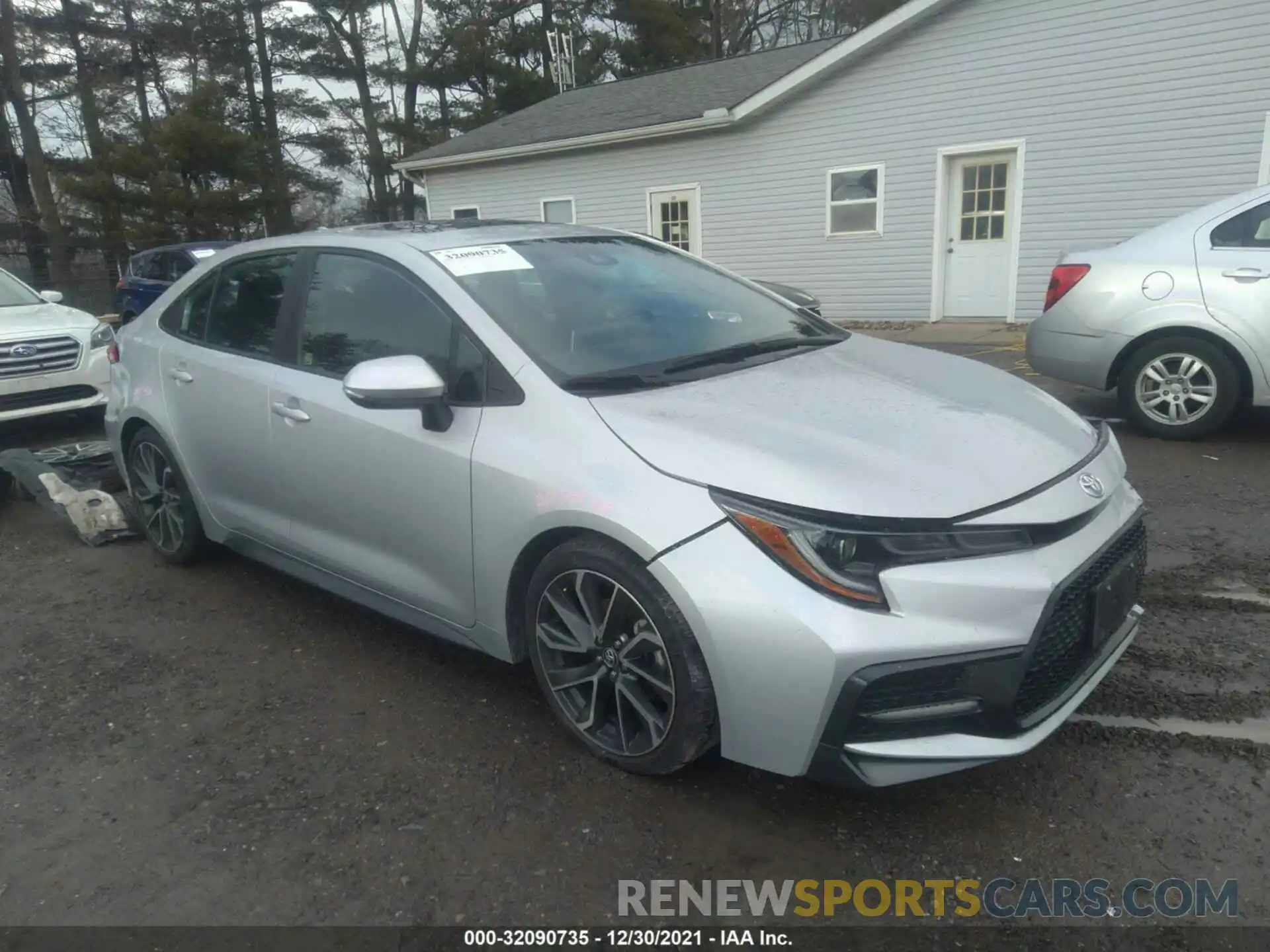 1 Photograph of a damaged car 5YFP4RCE3LP027184 TOYOTA COROLLA 2020