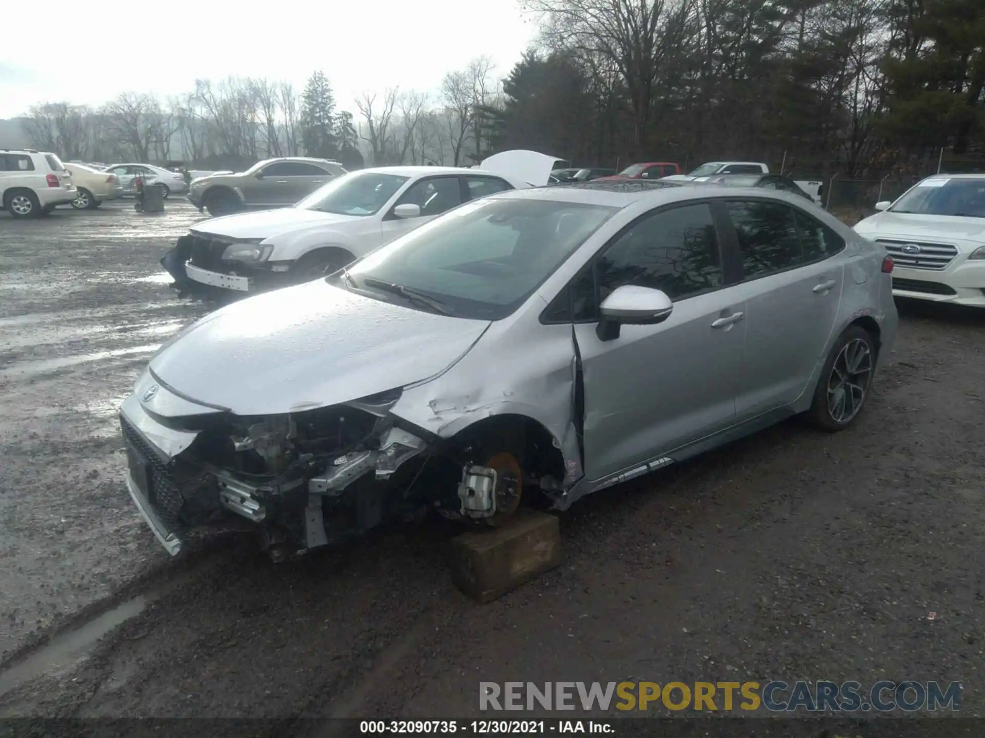 2 Photograph of a damaged car 5YFP4RCE3LP027184 TOYOTA COROLLA 2020