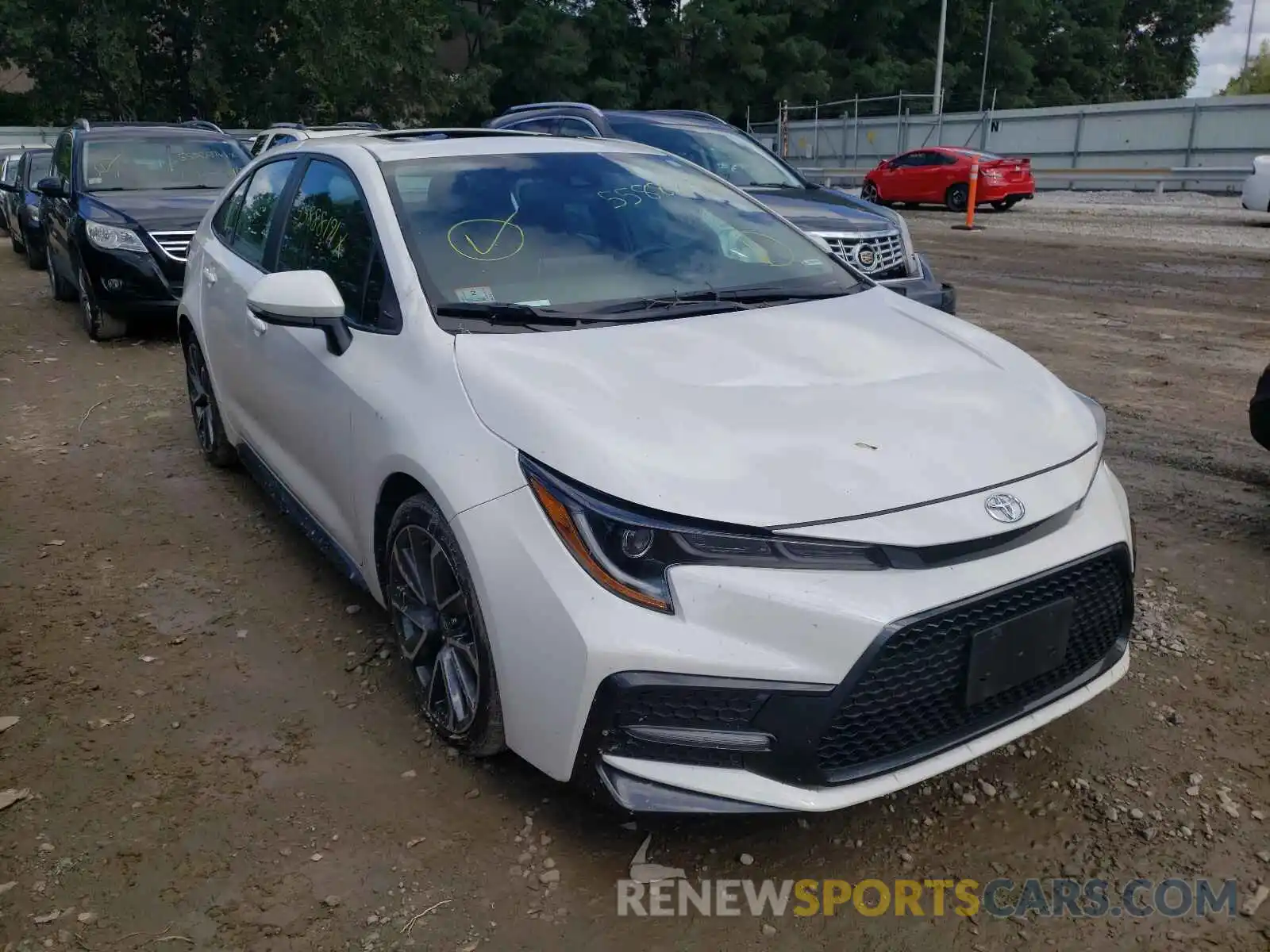 1 Photograph of a damaged car 5YFP4RCE3LP028772 TOYOTA COROLLA 2020