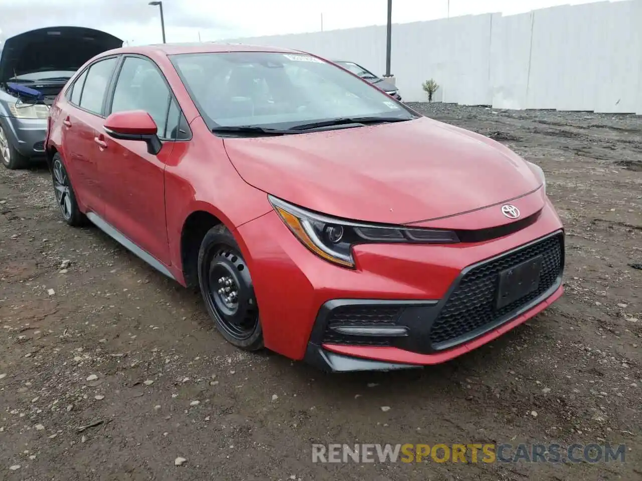 1 Photograph of a damaged car 5YFP4RCE3LP029114 TOYOTA COROLLA 2020