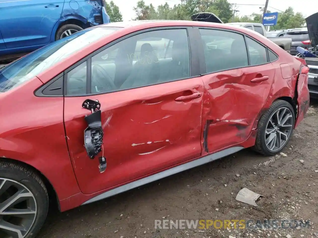 9 Photograph of a damaged car 5YFP4RCE3LP029114 TOYOTA COROLLA 2020