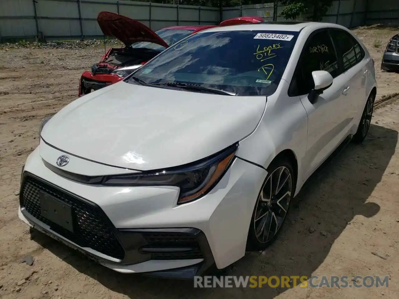 2 Photograph of a damaged car 5YFP4RCE3LP033146 TOYOTA COROLLA 2020