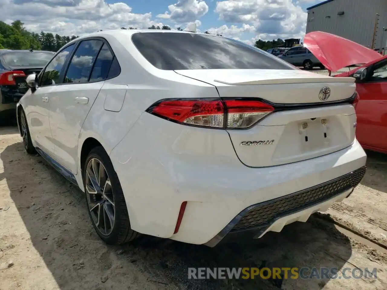 3 Photograph of a damaged car 5YFP4RCE3LP033146 TOYOTA COROLLA 2020