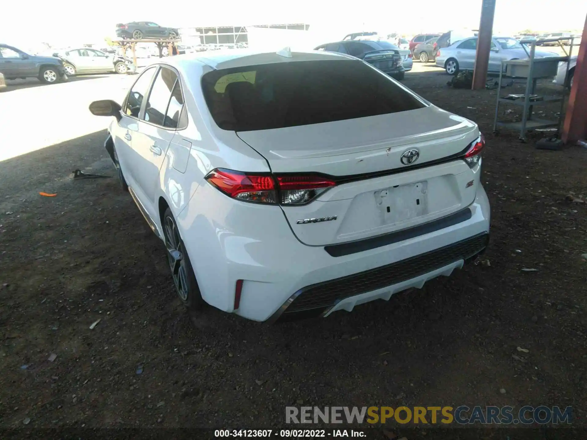 3 Photograph of a damaged car 5YFP4RCE3LP036550 TOYOTA COROLLA 2020