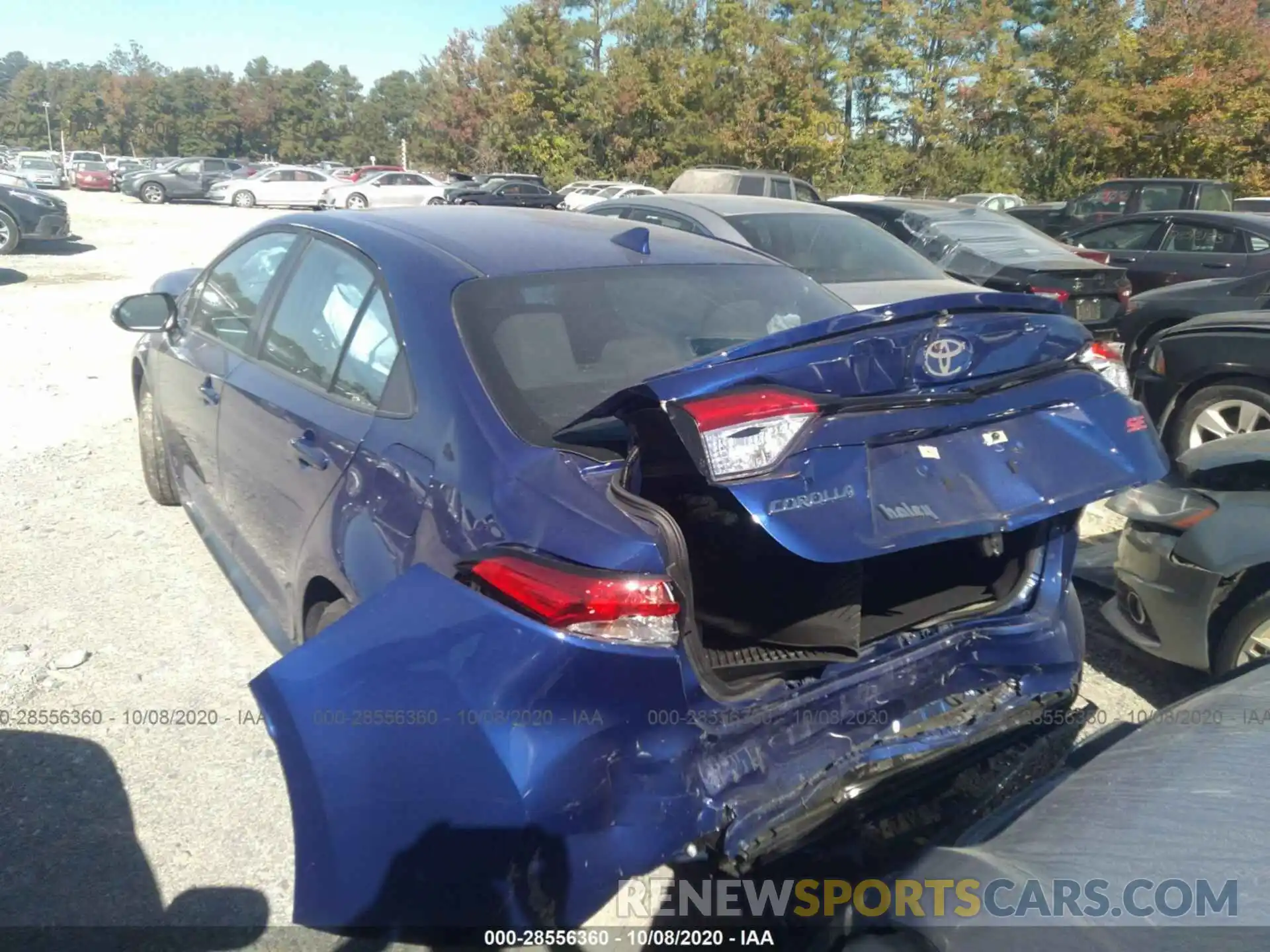 3 Photograph of a damaged car 5YFP4RCE3LP041182 TOYOTA COROLLA 2020