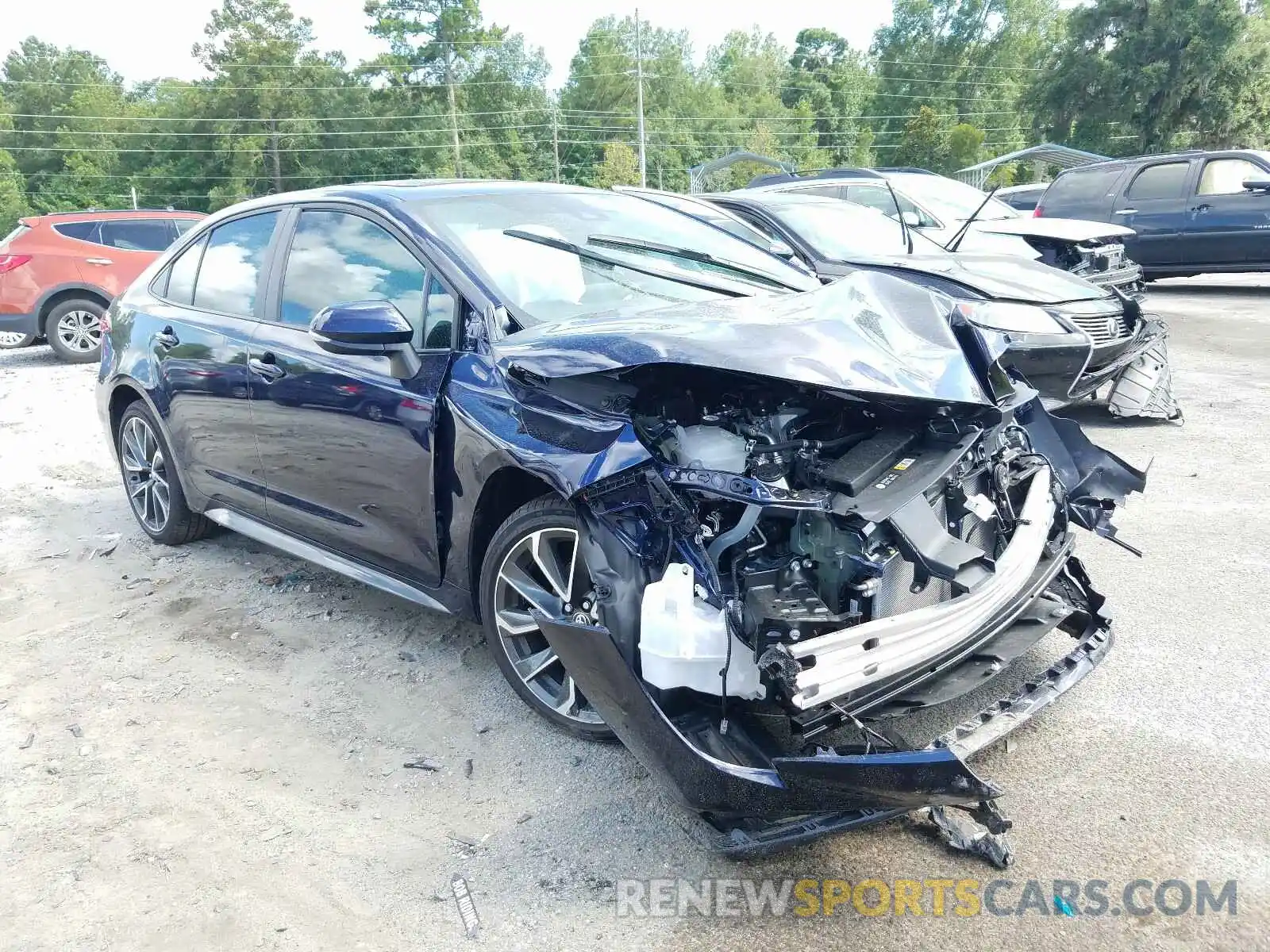 1 Photograph of a damaged car 5YFP4RCE3LP047757 TOYOTA COROLLA 2020