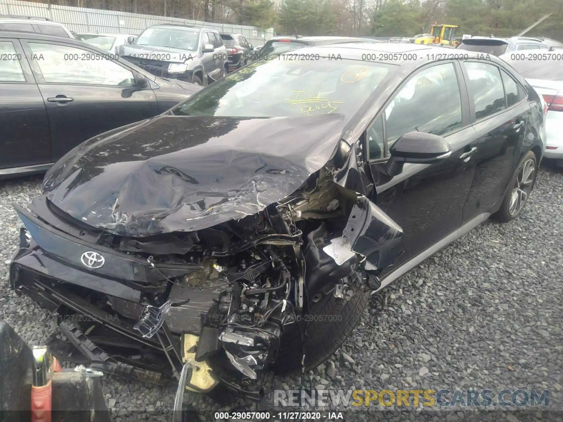 2 Photograph of a damaged car 5YFP4RCE3LP051047 TOYOTA COROLLA 2020