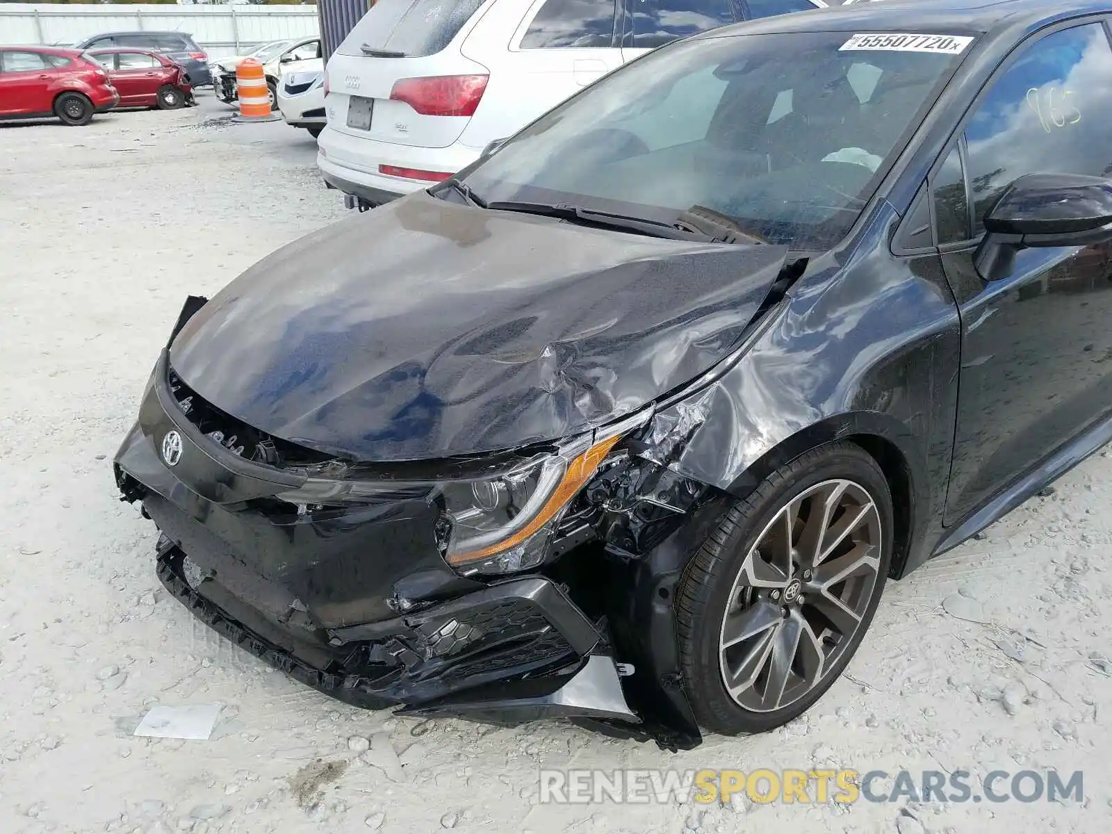 9 Photograph of a damaged car 5YFP4RCE3LP057057 TOYOTA COROLLA 2020