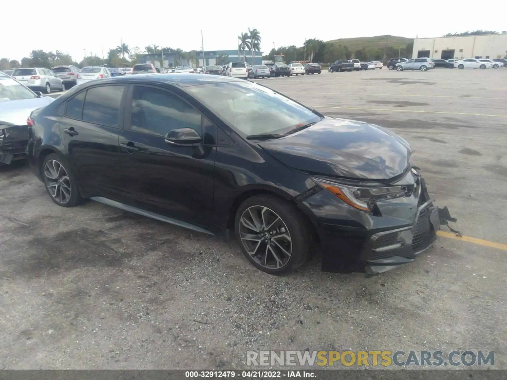 1 Photograph of a damaged car 5YFP4RCE3LP057253 TOYOTA COROLLA 2020