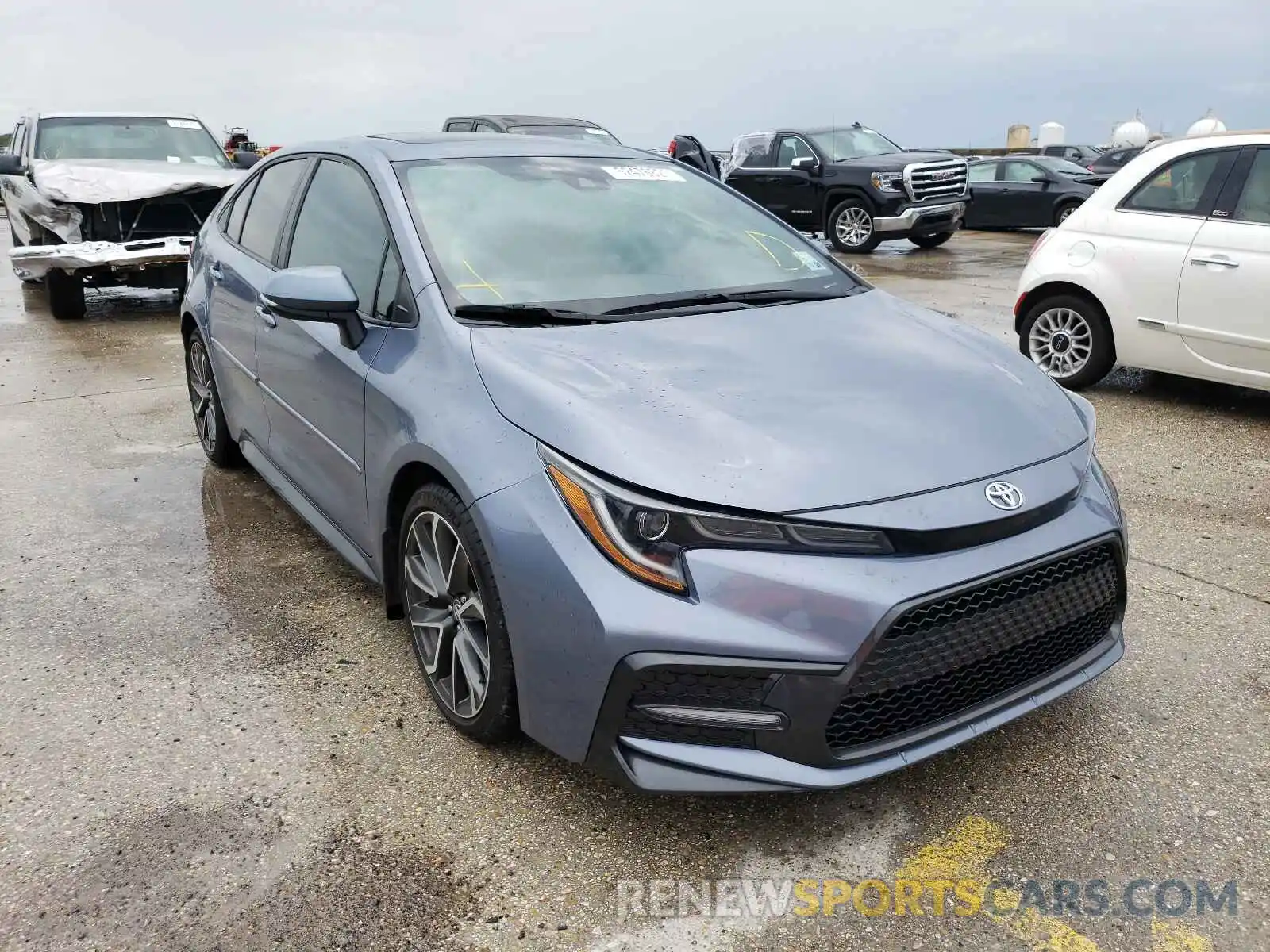 1 Photograph of a damaged car 5YFP4RCE4LP014556 TOYOTA COROLLA 2020