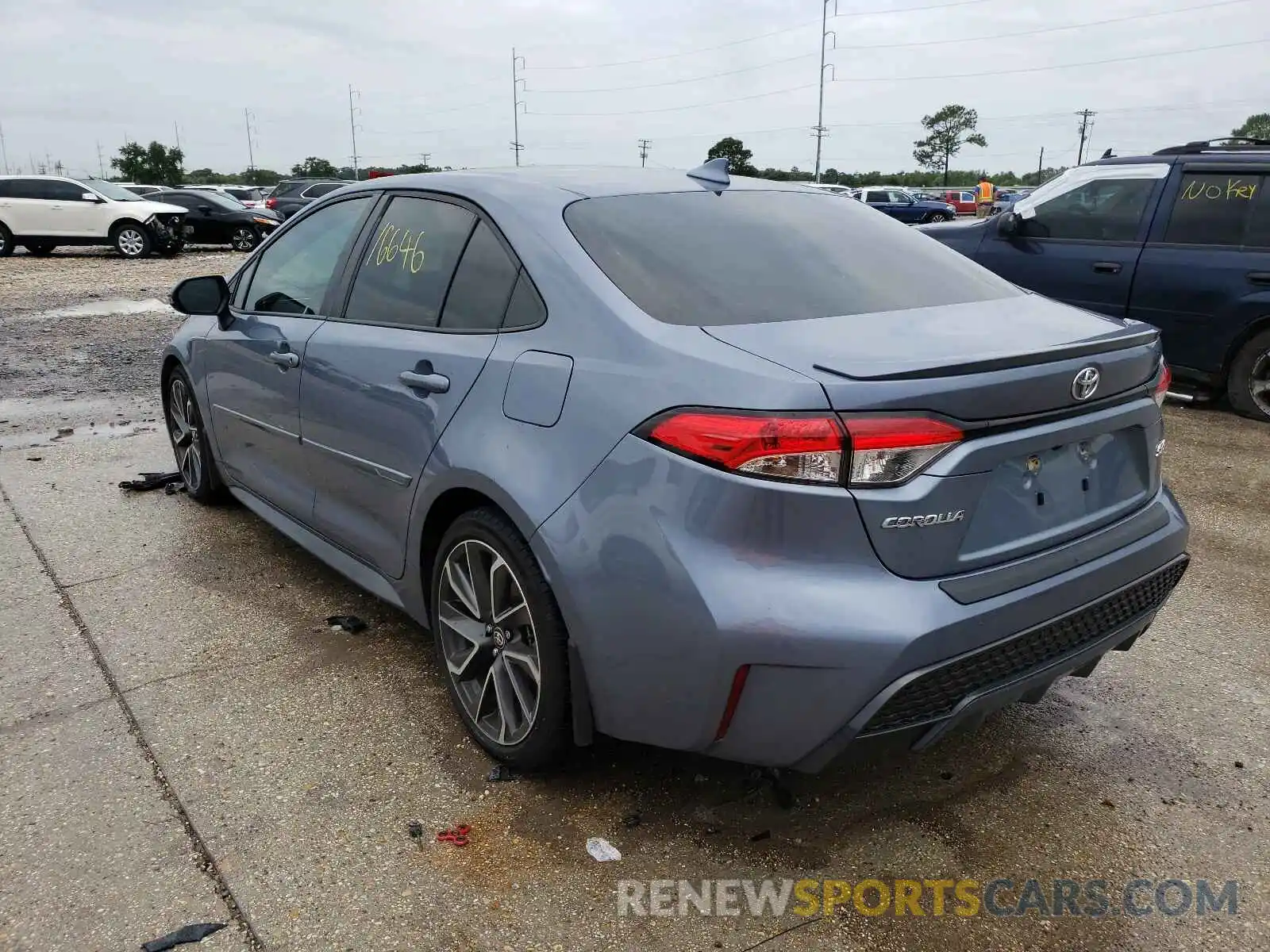 3 Photograph of a damaged car 5YFP4RCE4LP014556 TOYOTA COROLLA 2020