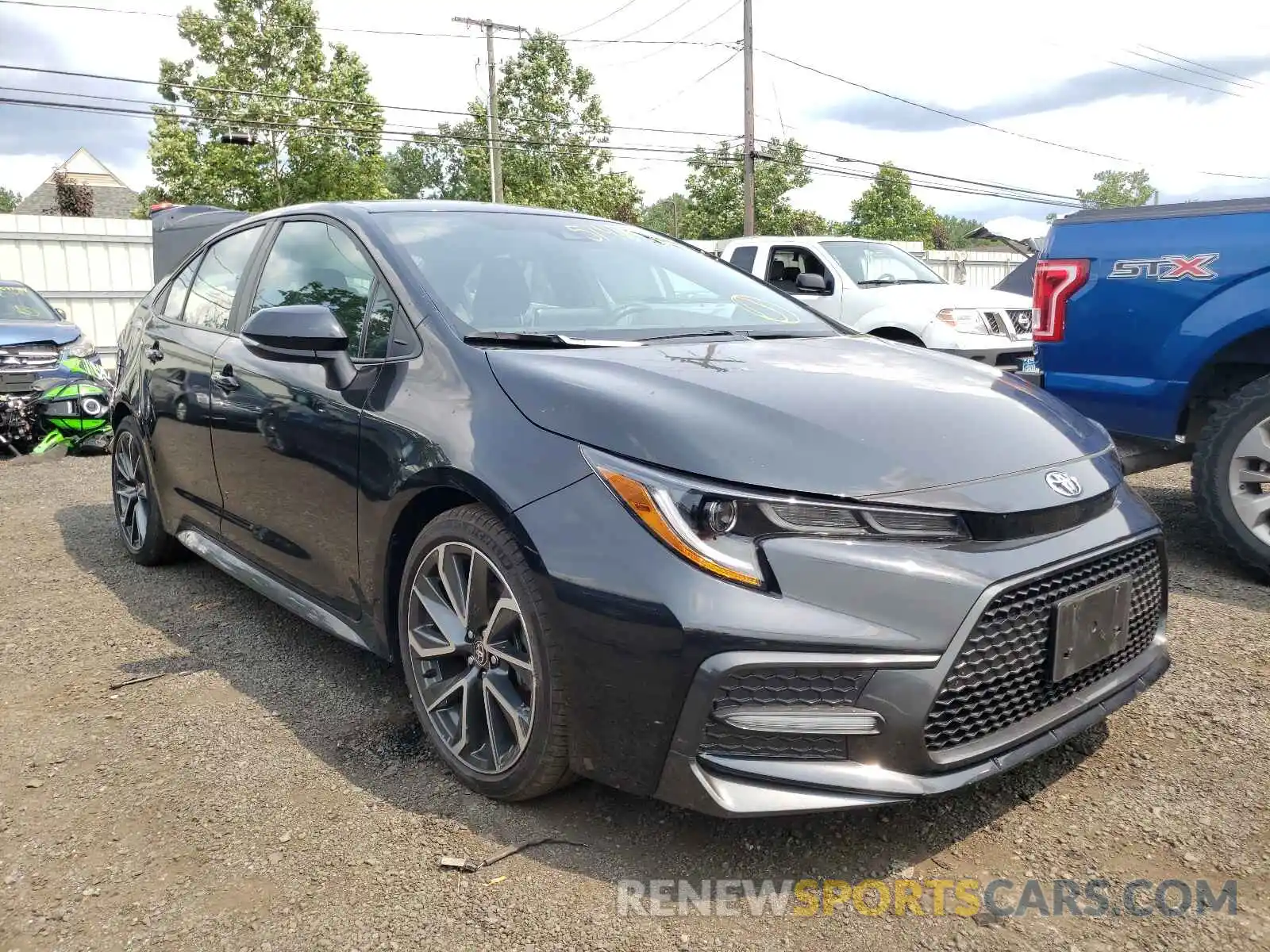 1 Photograph of a damaged car 5YFP4RCE4LP015416 TOYOTA COROLLA 2020