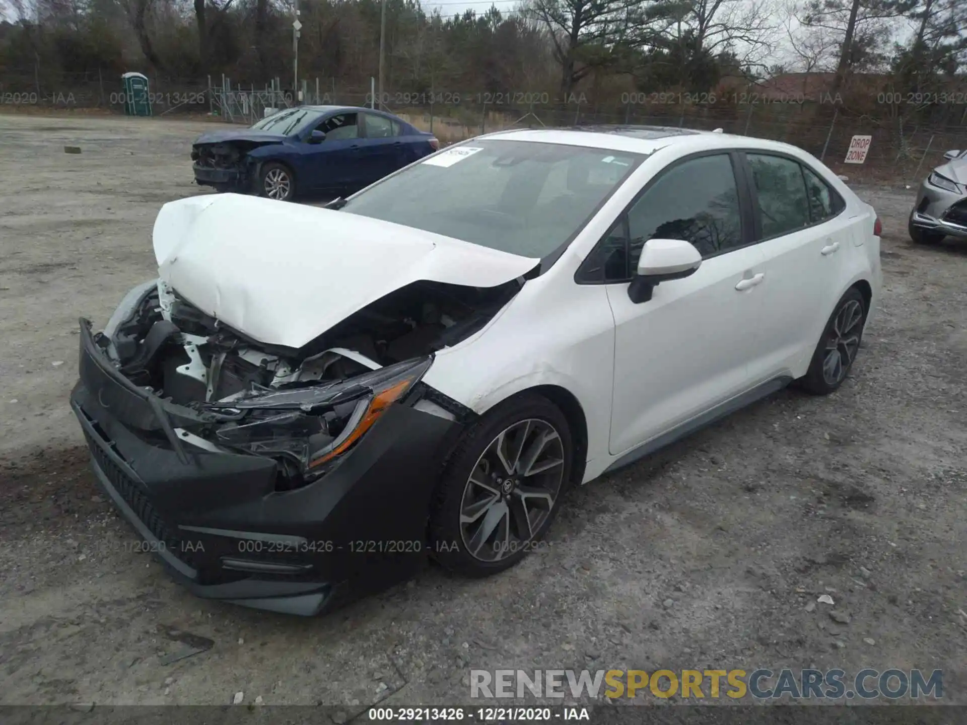 2 Photograph of a damaged car 5YFP4RCE4LP024312 TOYOTA COROLLA 2020