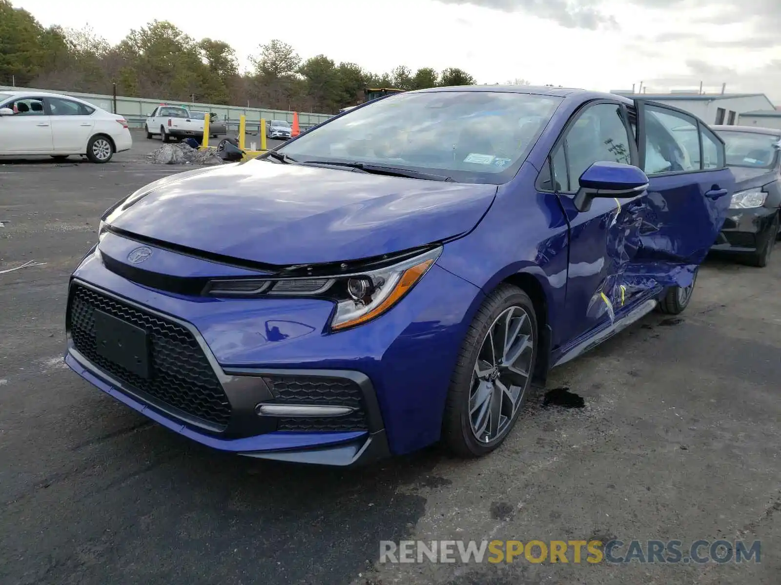 2 Photograph of a damaged car 5YFP4RCE4LP026545 TOYOTA COROLLA 2020