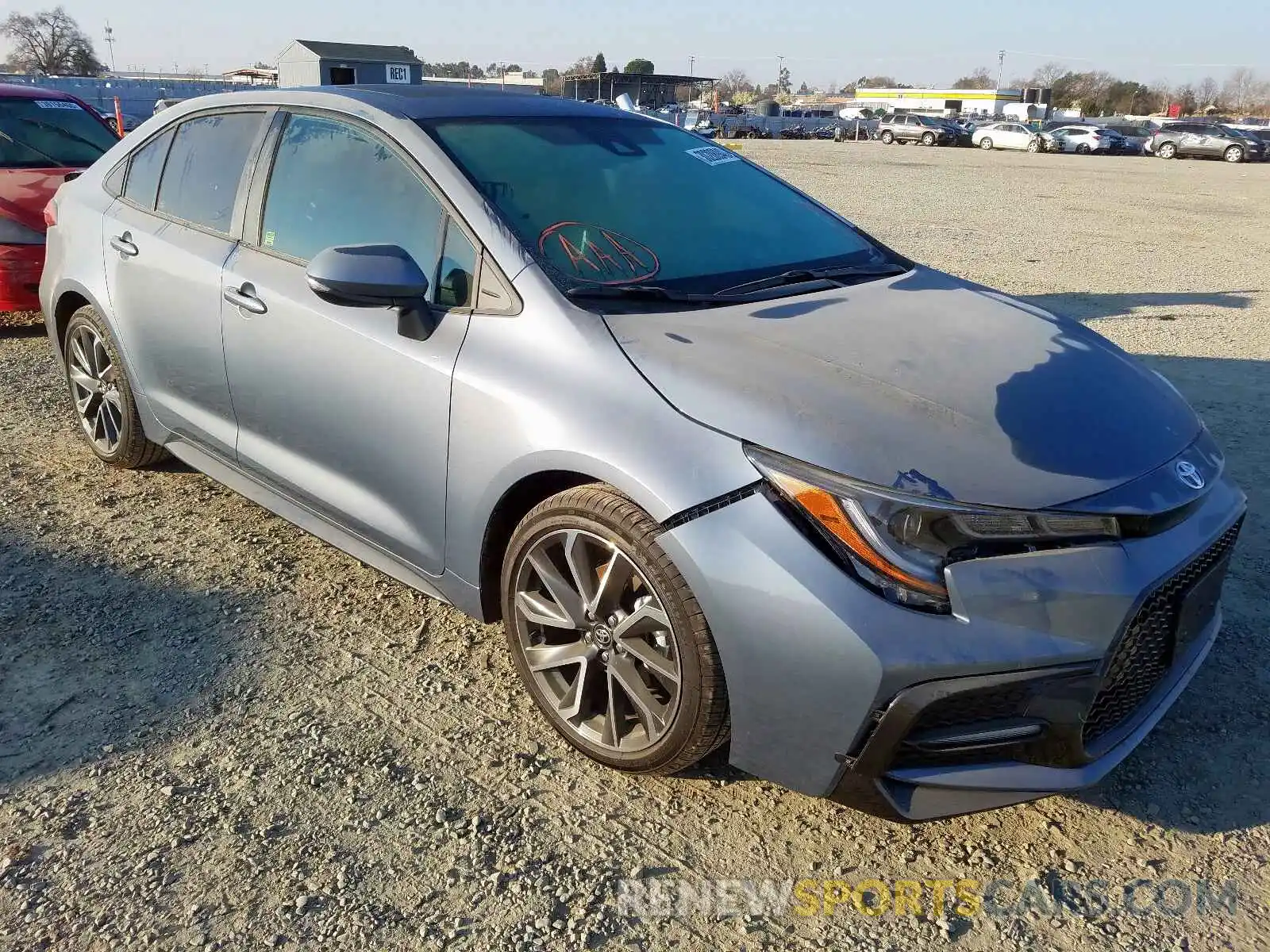 1 Photograph of a damaged car 5YFP4RCE4LP027758 TOYOTA COROLLA 2020